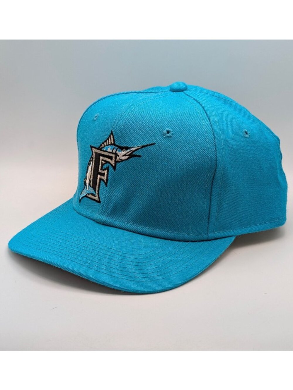 Florida Miami Marlins Sports Specialties Hat Vintage Fitted Size 7 1/2 Teal Cap